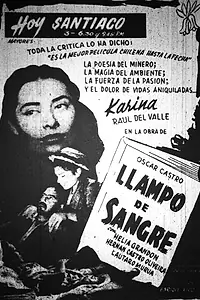 Главный постер фильма «Llampo de sangre (1954)»