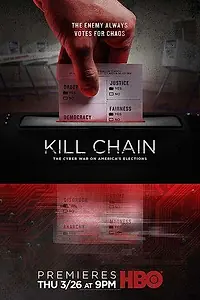 Постер к фильму «Смертельная цепочка: Кибервойна на выборах в Америке (2020)»