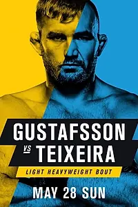 Главный постер фильма «UFC Fight Night: Gustafsson vs. Teixeira (2017)»