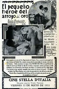 Главный постер фильма «Маленький герой из золотого ручья (1933)»
