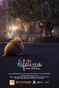 Главный постер мультфильма «Lifetime: A PAC-MAN Story (2018)»