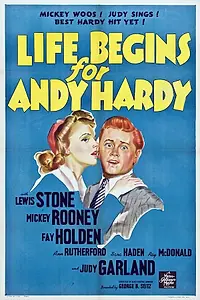 Постер к фильму «Жизнь начинается для Энди Харди (1941)»