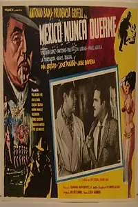 Главный постер фильма «México nunca duerme (1959)»