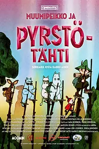 Главный постер мультфильма «Муми-тролль и комета (2021)»