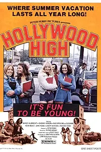 Главный постер фильма «Hollywood High (1976)»
