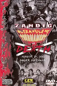 Постер к фильму «CZW: Ультражестокий турнир смерти Зандига (2002)»