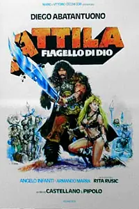 Главный постер фильма «Аттила, бич божий (1982)»