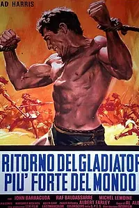 Постер к фильму «Возвращение сильнейшего гладиатора в мире (1971)»