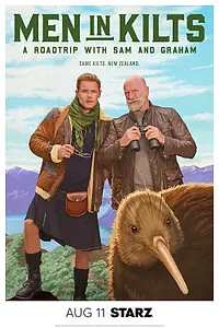 Главный постер сериала «Мужчины в килтах: Дорожные приключения с Сэмом и Грэмом (2021 - 2023)»