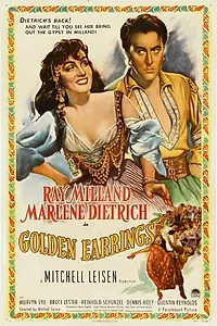 Главный постер фильма «Золотые серьги (1947)»
