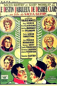 Главный постер фильма «Удивительная судьба Дезире Клари (1942)»