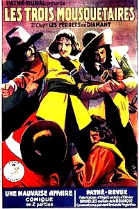 Постер к сериалу «Три мушкетёра (1921)»
