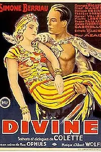 Главный постер фильма «Божественная (1934)»