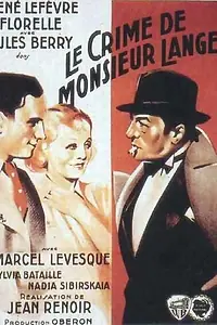 Постер к фильму «Преступление господина Ланжа (1935)»