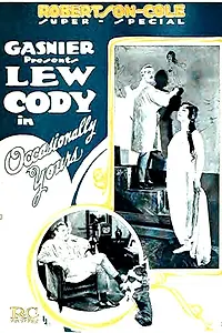 Постер к фильму «Occasionally Yours (1920)»