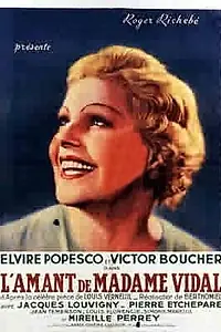 Главный постер фильма «L'amant de Madame Vidal (1936)»