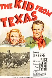 Главный постер фильма «The Kid from Texas (1939)»