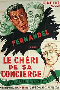 Главный постер фильма «Любовник его консьержки (1934)»