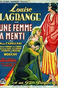 Главный постер фильма «Une femme a menti (1930)»