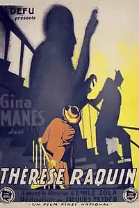 Главный постер фильма «Тереза Ракен (1928)»