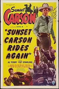 Постер к фильму «Sunset Carson Rides Again (1948)»