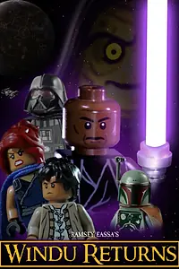 Главный постер мультфильма «Windu Returns: A Lego Star Wars Story (2020)»