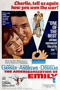Главный постер фильма «Американизация Эмили (1964)»