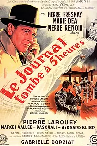 Главный постер фильма «Газета выходит в 5 часов (1942)»