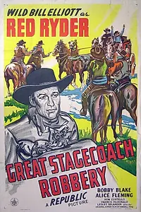Постер к фильму «The Great Stagecoach Robbery (1945)»