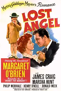 Главный постер фильма «Потерянный ангел (1943)»