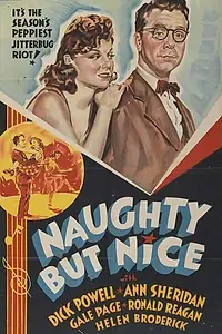Главный постер фильма «Непослушная, но милая (1939)»