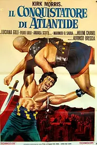 Главный постер фильма «Покоритель Атлантиды (1965)»