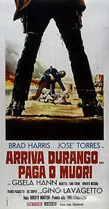 Постер к фильму «Дуранго здесь: Расплатись или умирай (1971)»