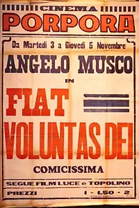 Главный постер фильма «Fiat voluntas dei (1936)»