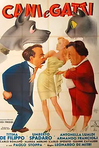 Главный постер фильма «Собаки и кошки (1952)»