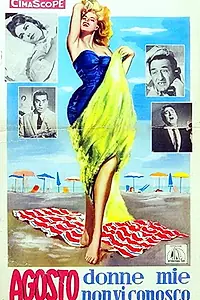 Главный постер фильма «Agosto, donne mie non vi conosco (1959)»