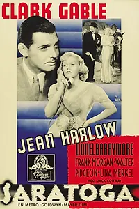 Главный постер фильма «Саратога (1937)»