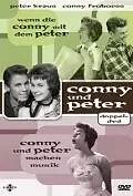 Главный постер фильма «Wenn die Conny mit dem Peter (1958)»
