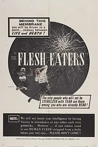 Главный постер фильма «Пожиратели плоти (1964)»