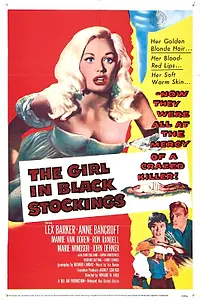Постер к фильму «Девушка в чёрных чулках (1957)»