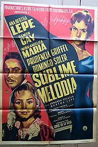 Главный постер фильма «Возвышенная мелодия (1956)»