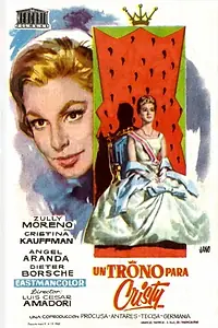 Главный постер фильма «Un trono para Cristy (1960)»