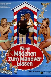 Постер к фильму «Когда девушки отправляются на маневры (1975)»