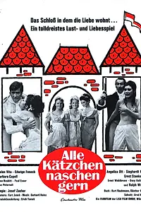 Главный постер фильма «Все кошки любят полакомиться (1969)»