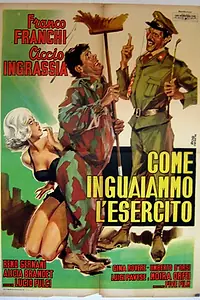 Главный постер фильма «Как мы натворили бед в армии (1965)»