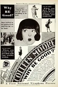 Главный постер фильма «Зачем быть хорошим? (1929)»