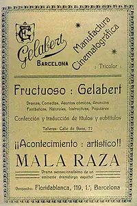 Постер к фильму «Mala raza (1913)»