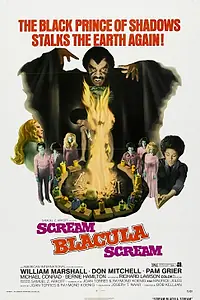 Главный постер фильма «Кричи, Блакула, кричи (1973)»