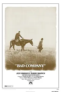 Главный постер фильма «Плохая компания (1972)»
