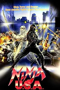 Главный постер фильма «Ниндзя в США (1985)»